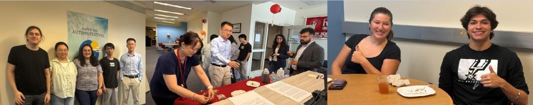 Picture of ISE Students, Faculty, and Staff enjoying the festival